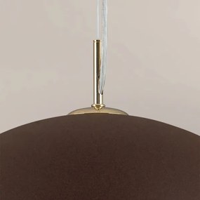 Lustră pe cablu Orion HL 6-1623/1 ELIANO 1xE27/60W/230V d. 50 cm maro/auriu