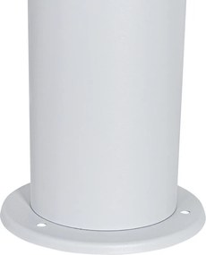 Lampa de exterior in picioare alb cu abajur opal 30 cm IP44 - Odense
