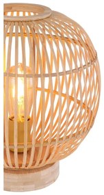 Lampă de masă HILDEGARD 1xE27/60W230V bambus Globo 15368T