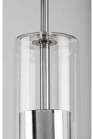 Lustră pe cablu KALEVI 1xGU10/50W/230V transparent/crom Rabalux 72046