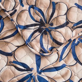 Cuvertura de pat FLORVINA bej Dimensiune: 170 x 210 cm