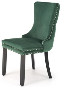 Scaun Alda velvet verde inchis H95 cm