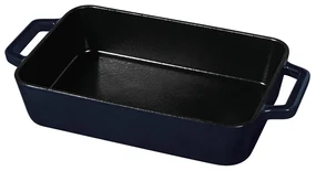 Tava fonta emailata pentru cuptor, friptura, 30 cm Aquamarine Berlinger Haus BH 6524