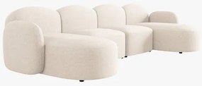Canapea 6 locuri Blair chenille L354 cm