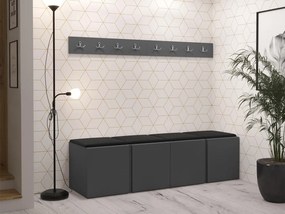 Hol Timothy VII (grafit) (piele ecologică Soft 011 (Negru)). 1060120