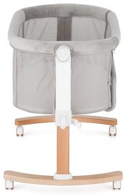 Pătuț pentru bebeluși PETITE&MARS 2 în 1 GLORY gri