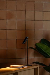 Lampa LED de birou stil minimalist LEO neagra