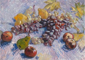Tablou - Vincent van Gogh, Grapes, Lemons, Pears, and Apples, reproducere (70x50 cm)