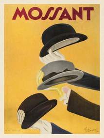 Artă imprimată Mossant (Vintage Hat Ad) - Leonetto Cappiello, (30 x 40 cm)