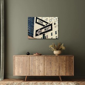 Tablou - New York ONE WAY (70x50 cm)