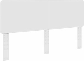 vidaXL Tăblie cap Alb Lucios 180 cm Lemn compozit