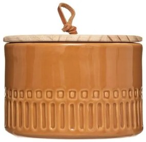 Cutie ceramica Safari galben