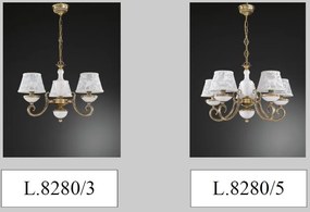 Veioza, Lampa de masa design italian din alama 8280