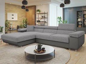 Colțar Terazuro Mini (Gri + Gri închis) (cu sp. depozitare) (S). 1105282