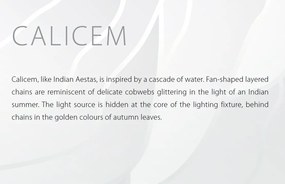 Lustra moderna Vision, design elegant CALICEM 01 – CH