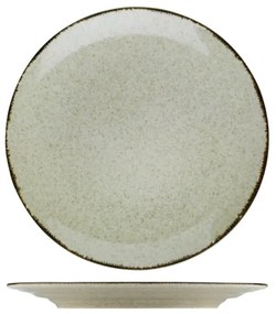 Set de veselă, 24 piese, bej/porțelan