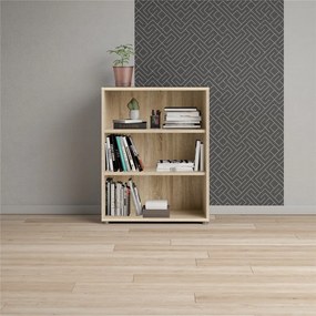 Bibliotecă modulară cu aspect de lemn de stejar 89x113 cm Prima – Tvilum