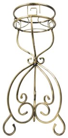 Suport de flori 76x32 cm auriu