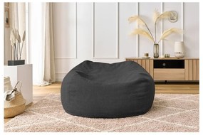 Fotoliu bean bag gri Voltaire – Bobochic Paris