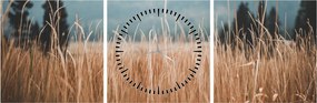 Tablou - detaliu spațiului de luncă (cu ceas) (90x30 cm)