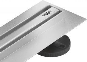 Mexen Flat 360° Slim sifon liniar rotativ 160 cm, inox - 1041160