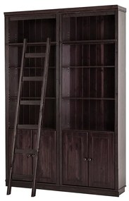 Bibliotecă maro din lemn de pin 148x223 cm Anita – Støraa