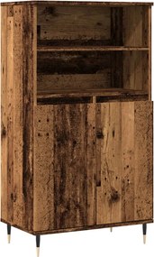 vidaXL Dulap înalt, lemn vechi, 60x36x110 cm, lemn prelucrat