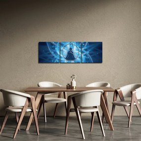 Tablou - Energie spirituală (cu ceas) (90x30 cm)