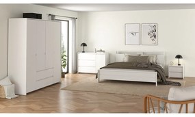 Noptieră albă Next – Tvilum