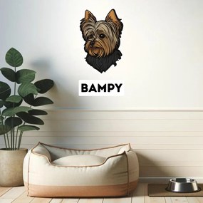 PIPPER. Autocolant Yorkshire mărimea: 60cm