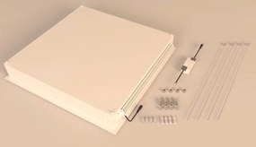 Panou incastrabil LED efect vizual luminator cer albastru BLUE SKY 60x60cm