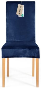 Huse albastre 4 buc. elastice pentru scaun 48 cm Sento – Restilo