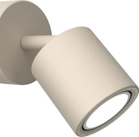 Aplica spot de perete DEMIA 1xGU10/8W/230V bej