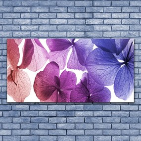 Tablouri acrilice Flori Floral Roz Violet