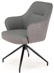 Scaun rotativ K527 gri/gri