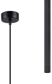 Lustră pe cablu Sollux SL.1338 ARCHE 1xG9/8W/230V negru