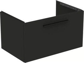 Dulap baza suspendat Ideal Standard i.life B gri carbon mat 1 sertar 80 cm