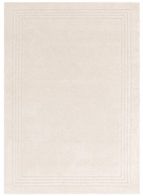 Covor fildeș țesut manual din lână 120x170 cm Orlo Ivory – Asiatic Carpets
