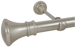 Galerie fara inele LUXOR/25 - crom mat (Alege marime: 320 cm)