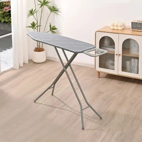 Masă de călcat Kinghoff KH 1939, 114x35.5 cm, 7 poziții de reglare, Suport pentru fier de călcat, Gri
