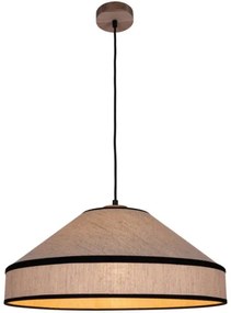 Spot-Light 16992174 - Lustră AMIGO suspendată pe cablu, 1xE27/60W/230V, finisaj stejar