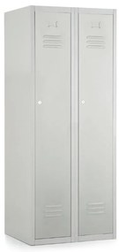 Dulap metalic, 60 x 50 x 150 cm, inchidere cilindrica, gri deschis - ral 7035