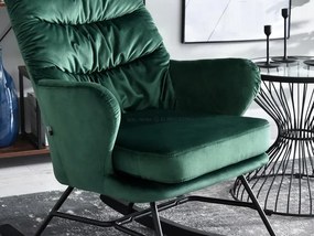 Fotoliu Lusil (verde + negru). 1110285