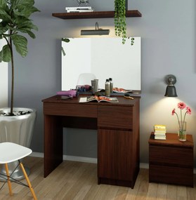 Masă de toaletă Parijat (wenge) (cu oglindă) (D). 1070900