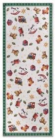 Covor tip traversă verde 80x200 cm cu model de Crăciun Green Christmas – Villeroy&amp;Boch