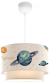 Lustră pentru copii CANDY 1xE27/40W/230V alb/multicolor