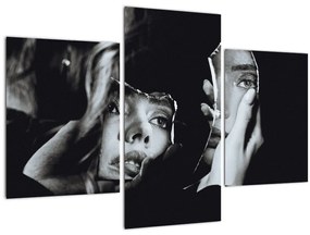Tablou - Privind în oglindă (90x60 cm)
