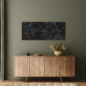 Tablou - Marmură neagră (120x50 cm)