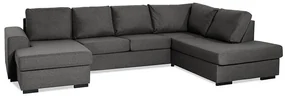 Colțar Scandinavian Choice 664Gri, 330x215x85cm, Picioare: Lemn