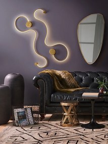 Aplica de perete LED design modern decorativ Grafos auriu SV-227032